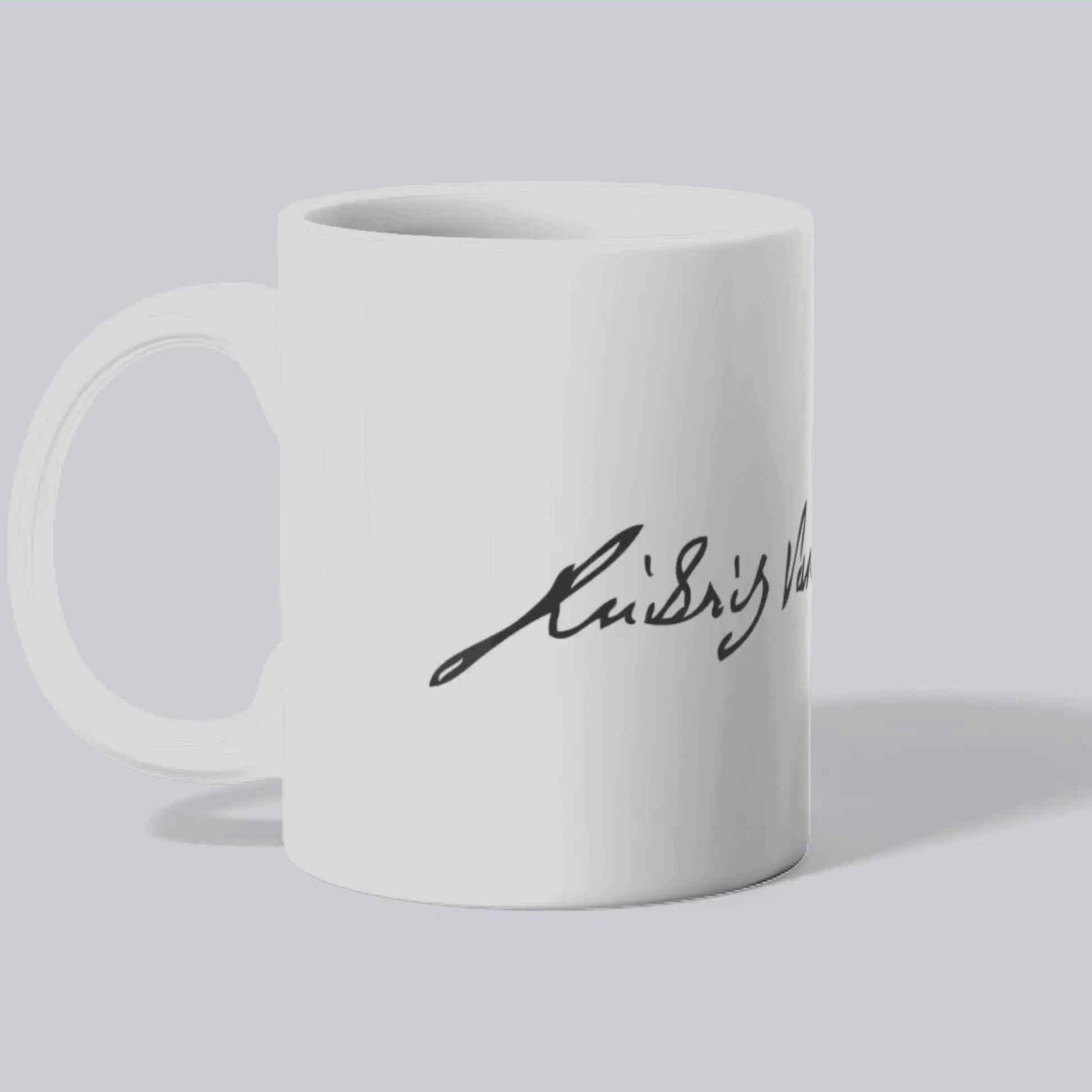 Mug Signature de Ludwig van Beethoven (vidéo) - Place des Images