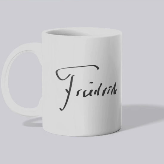 Mug Signature de Friedrich Nietzsche (présentation vidéo) - Place des Images