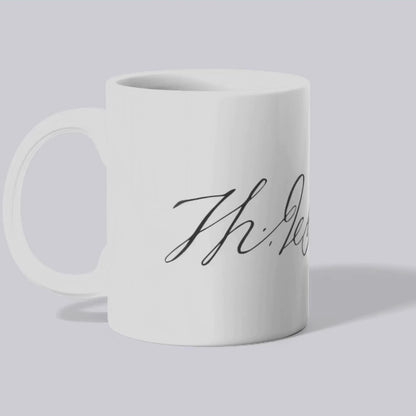 Mug Signature de Thomas Jefferson (présentation vidéo) - Place des Images