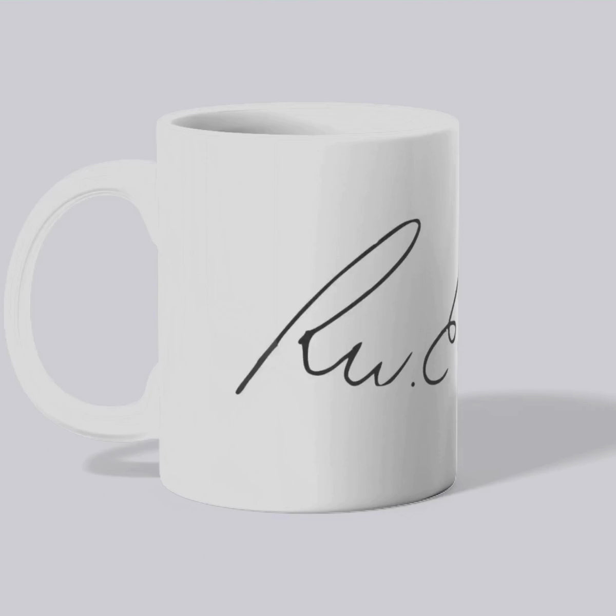 Mug Signature de Ralph Waldo Emerson (présentation vidéo) - Place des Images