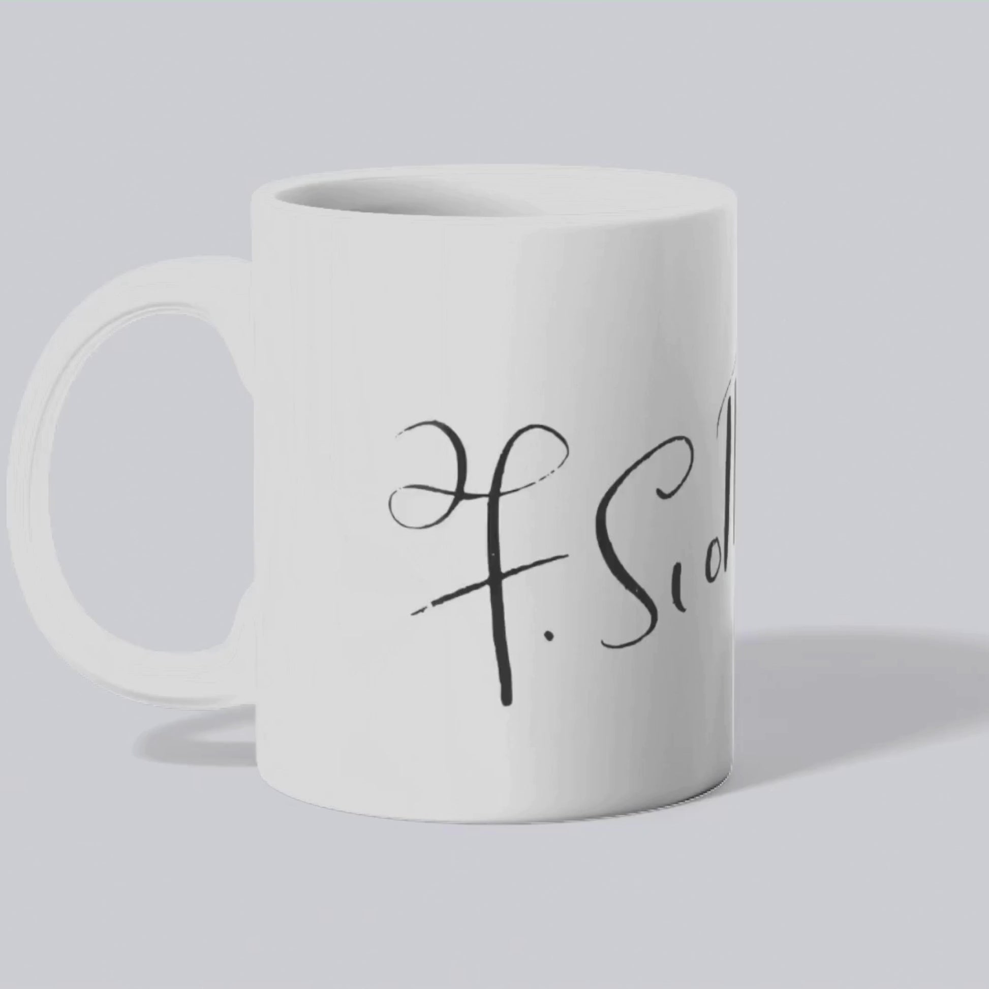 Mug Signature de Francis Scott Fitzgerald (vidéo) - Place des Images