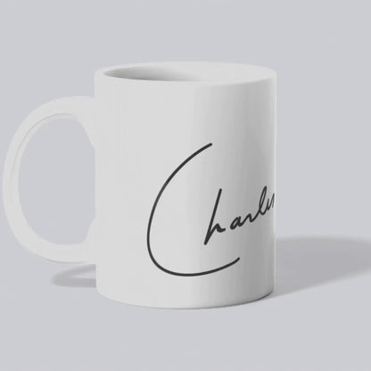 Tasse Signature : Charles Darwin