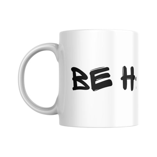 Mug "Be Happy" (partie gauche) - Place des Images