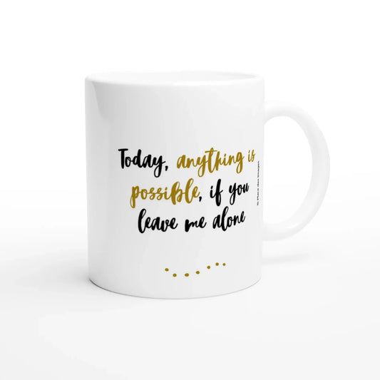 Tasse bilingue "Aujourd'hui, tout est possible" - Place des Images
