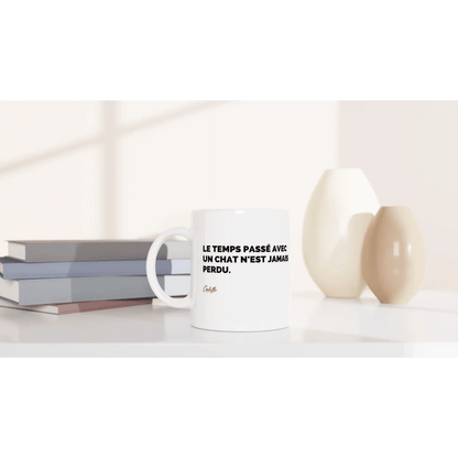 Tasse Citation de Colette sur les chats - Place des Images