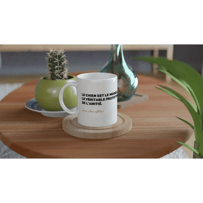 Tasse Citation de Jean - Louis Alibert sur les chiens - Place des Images