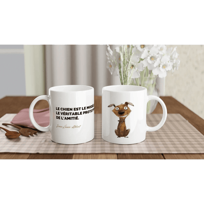 Tasse Citation de Jean - Louis Alibert sur les chiens - Place des Images