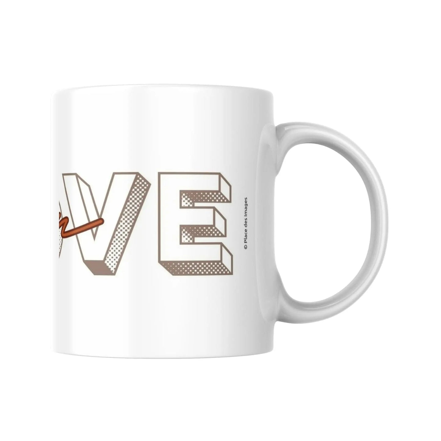 Mug "I love You" #2 (partie droite) - Place des Images