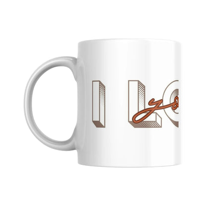 Mug "I love You" #2 (partie gauche) - Place des Images
