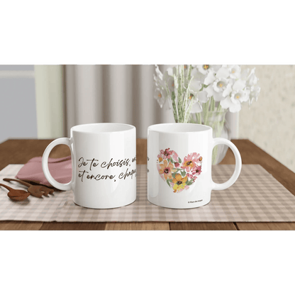 Mug / Tasse "Je te choisis" face 1 et 2 - Place des Images