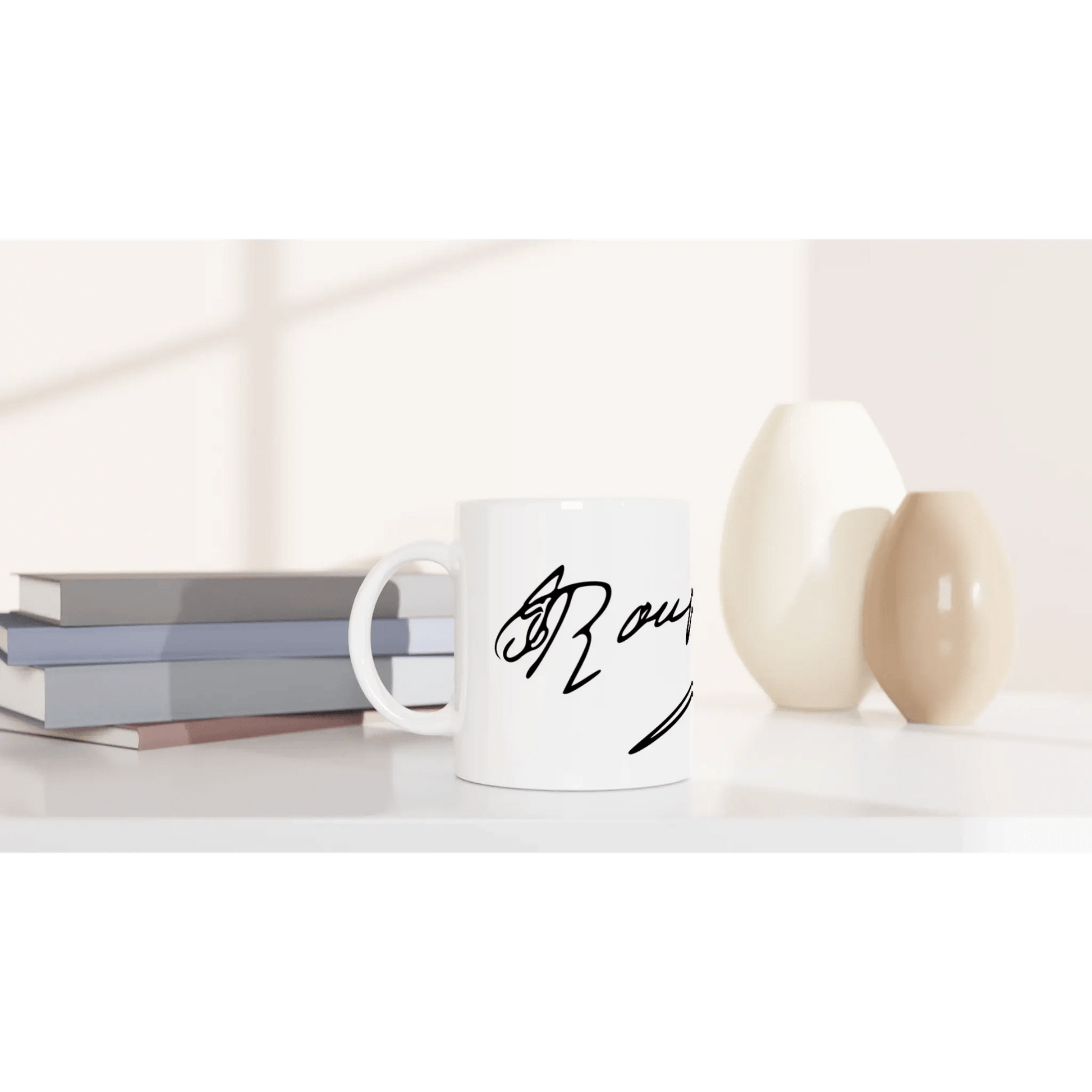 Tasse Signature : Jean - Jacques Rousseau - Place des Images
