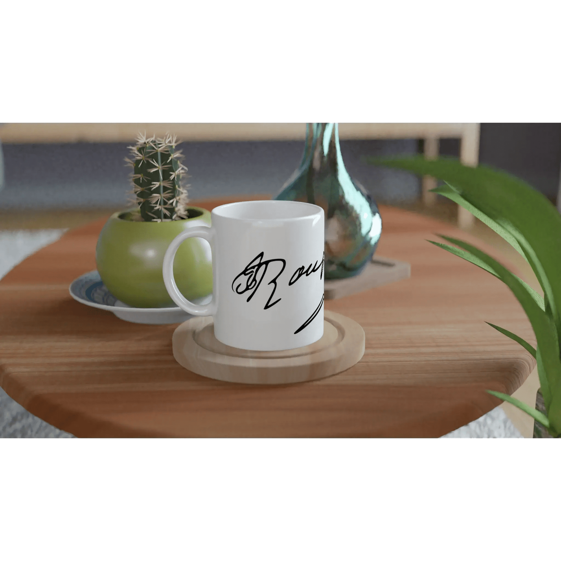 Tasse Signature : Jean - Jacques Rousseau - Place des Images
