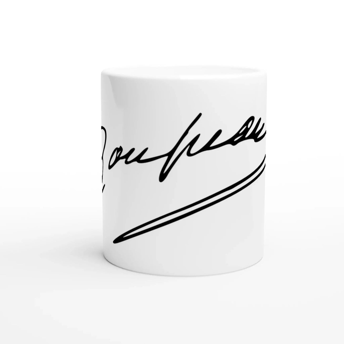 Tasse Signature : Jean - Jacques Rousseau - Place des Images