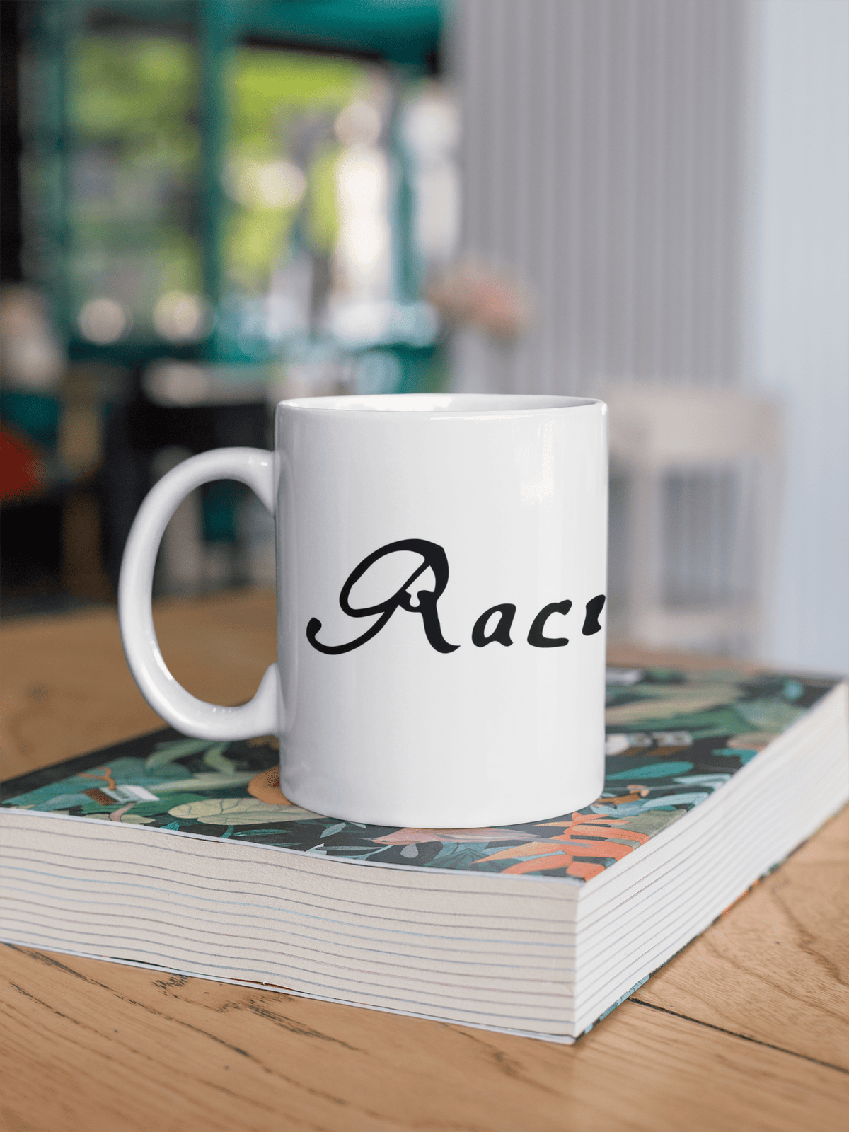 Mug céramique 325 ml Signature de Jean Racine  - Place des Images