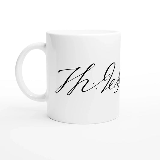 Tasse Signature : Thomas Jefferson - Place des Images