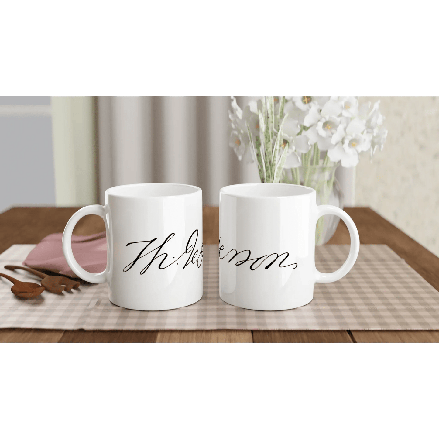 Tasse Signature : Thomas Jefferson - Place des Images