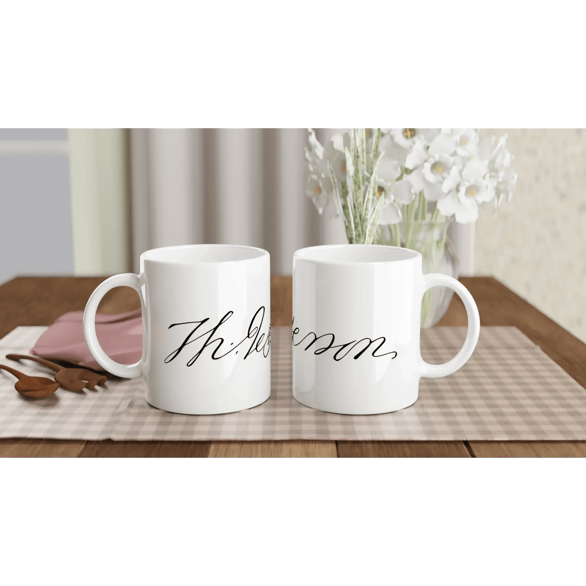 Tasse Signature : Thomas Jefferson - Place des Images