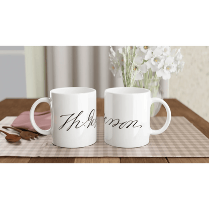 Tasse Signature : Thomas Jefferson - Place des Images